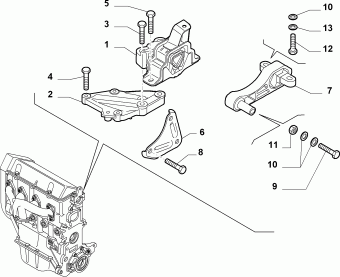 FIORINO - QUBO [NUOVO FIORINO-QUBO (2007-....)] 3N 2251L1001000
