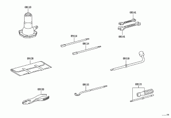 HILUX GUN125L-BNFSXW3 GUN12#,135