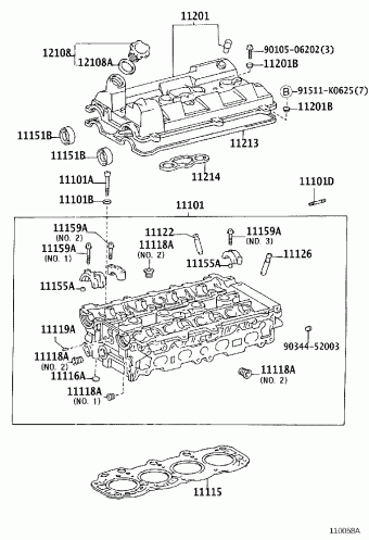 CELICA ST205R-BLMVZW AT200,ST20#
