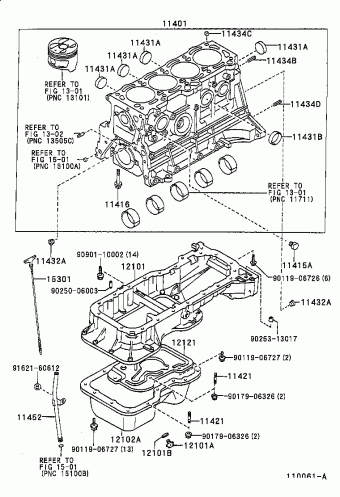 COROLLA SED/WG AE112L-GEPNKG AE11#,CE110,EE11#,ZZE11#
