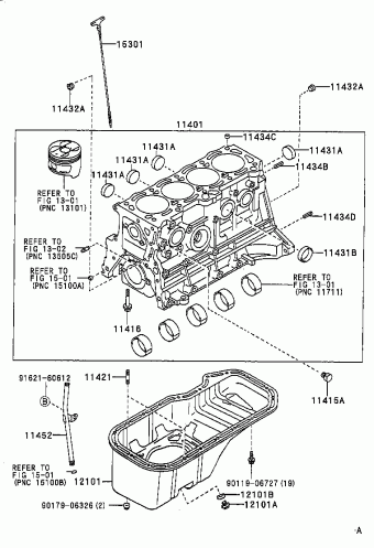 COROLLA SED/WG AE111L-AEPNKW 02.1999