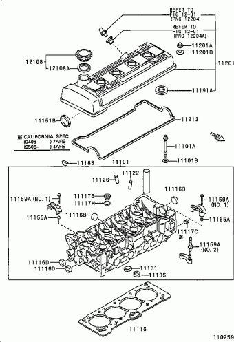 COROLLA SED AE101L-DEMDKA AE10#