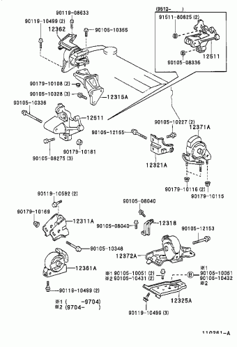 COROLLA SED AE101L-DEHDKA AE10#