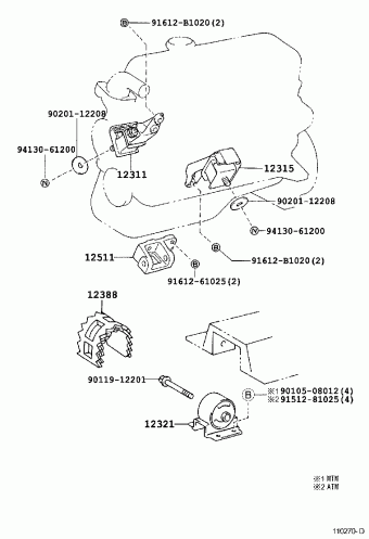 TOWNACE/LITEACE KR42R-RCMRSQ CR4#,KR4#,SR40