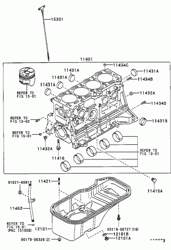 COROLLA SED AE101L-DEMDKA AE10#