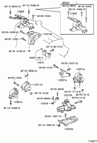 COROLLA SED/CP/WG EE100L-AEHDSV AE10#,CE100,EE10#