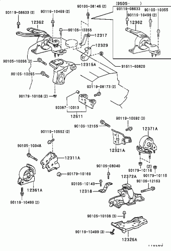 COROLLA SED/WG EE101L-AEMDKW AE10#,CE100,EE10#
