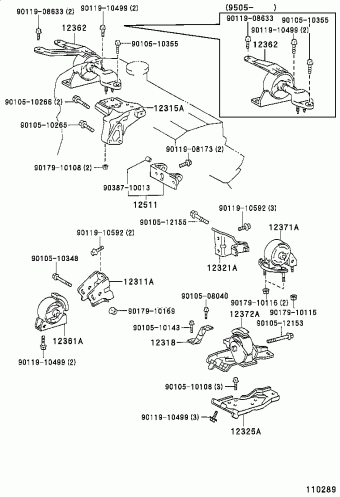 COROLLA HB/LB EE100R-AHMDS AE10#,EE100
