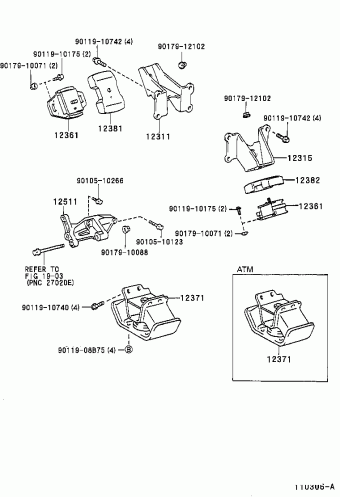 TACOMA RZN171L-CRPDKAB RZN161,171,VZN160,170