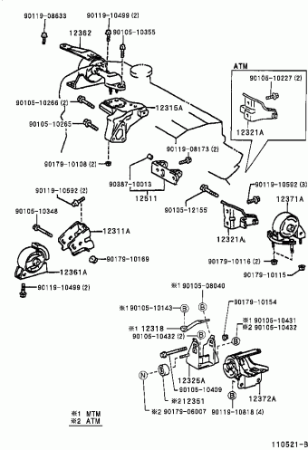 COROLLA SED/WG EE111L-AEMDKW 03.1998