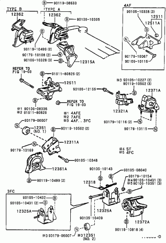 COROLLA SED/WG AE111L-GEMDKB AE11#,CE110,EE11#,ZZE11#
