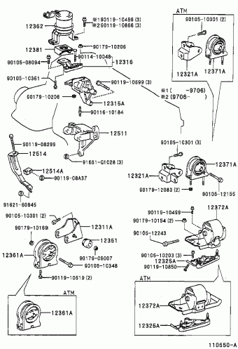 RAV4 SXA11L-AWPGKW SXA1#