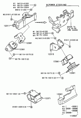 HILUX LN85L-TRMRSWA YN85,LN85