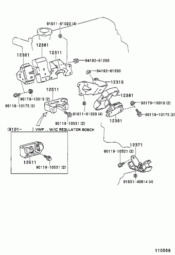 HILUX YN85R-TRMRSWA YN85,LN85
