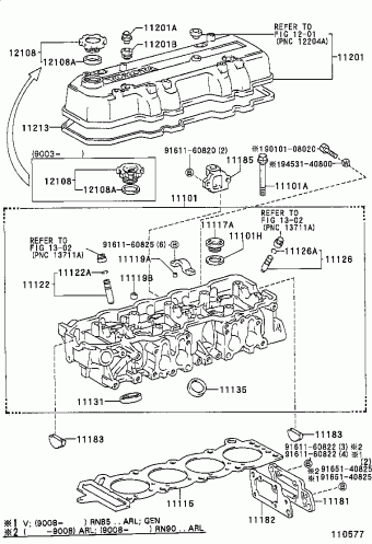 HILUX 2WD RN85R-TRMRSQ3 04.1996