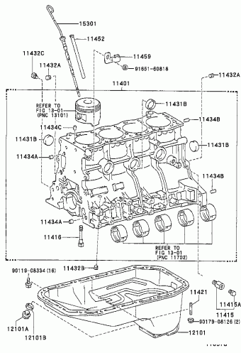 HILUX/4RUNNER (4WD) RN106R-PRMSSQ 08.1996