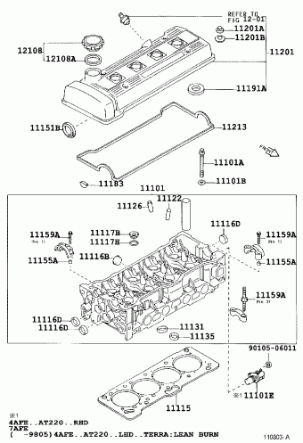 AVENSIS AT220L-AEMNKW 11.1999