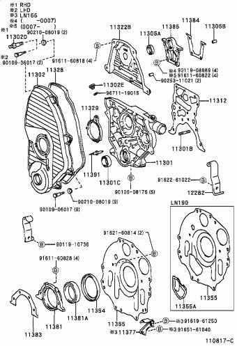 HILUX LN165R-PRMDXW KDN1##,LN1##,RZN168,173
