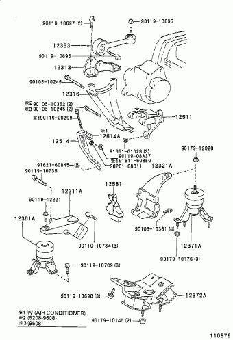 CAMRY ( SED) SXV11R-AEMDKN SXV1#,VCV10,MCV10