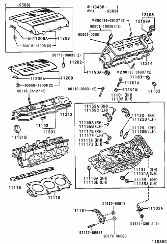 CAMRY ( SED/WG) MCV10L-CEPGKR SXV10,MCV10