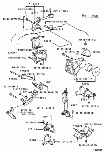 CAMRY ( SED/WG) MCV10L-CEPGKR SXV10,MCV10