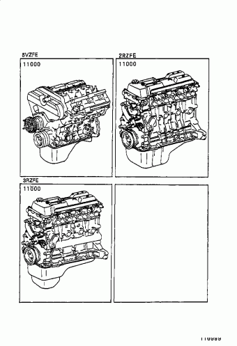 TACOMA RZN150L-CRMDKAB RZN140,150,19#,VZN150,195