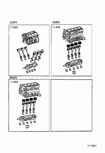 TACOMA RZN150L-CRMDKAB RZN140,150,19#,VZN150,195