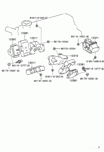 HILUX YN140R-TRMDSN 07.1999