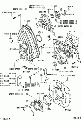 HILUX/4RUNNER (4WD) LN107L-PRMSS 03.1998