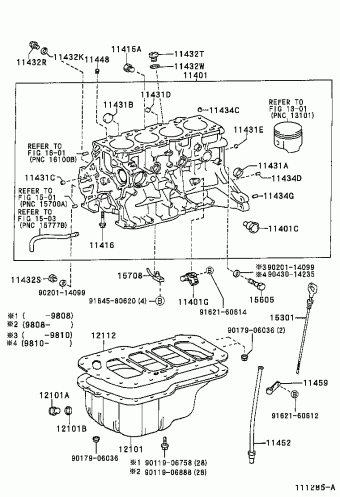 COROLLA HB/LB CE110L-AGMDEW 09.1999
