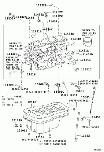 COROLLA SED/WG CE110L-AEMDEW 08.1998