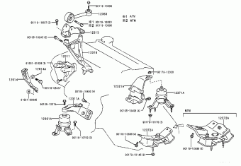CAMRY ( SED) SXV10R-AEMNKN SXV1#,VCV10,MCV10