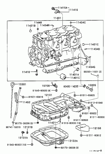 COROLLA HB/LB CDE110L-AGMDYW 04.2001