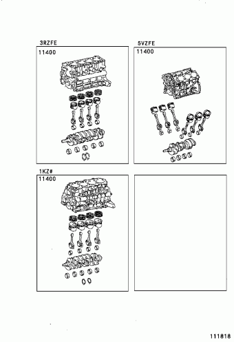 4RUNNER VZN185L-GKPGK KZN185,RZN18#,VZN18#