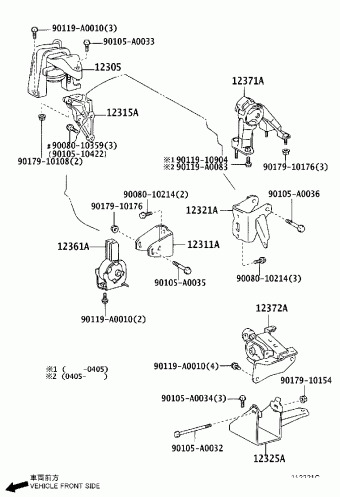 COROLLA/MATRIX ZZE132L-DHPNKA ZZE13#