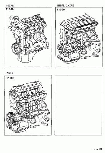 YARIS NCP10L-AHMNKW NCP1#,NLP10,SCP10