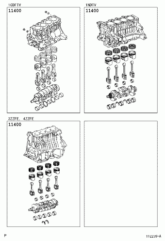 COROLLA SED/WG ZZE120L-DWMDKW CDE120,NDE120,ZZE12#