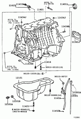 COROLLA HB ZZE121L-DHPNKW CDE120,NDE120,ZZE12#