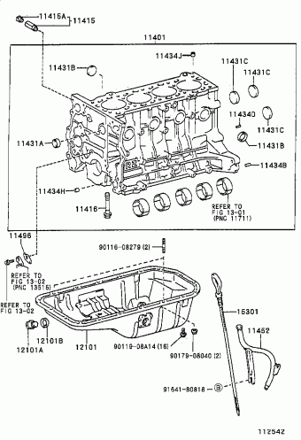 HIACE VAN,COMMUTER RZH113L-RBMRE LH1##,RZH10#,11#,125,135,15#