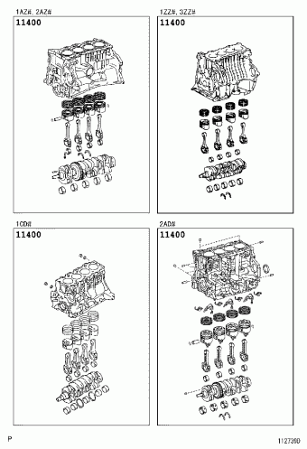 AVENSIS ADT251L-AWFEXW ADT25#,AZT25#,CDT250,ZZT25#