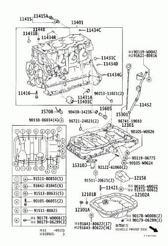 COROLLA SED/WG CDE120L-DWMNXW CDE120,NDE120,ZZE12#