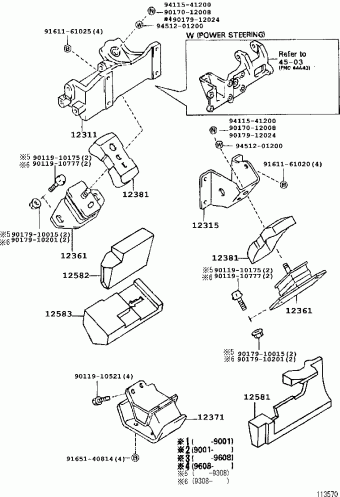 HILUX/4RUNNER (4WD) LN107L-PRMSS 03.1998