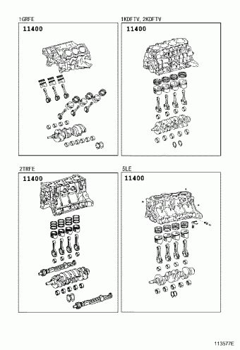 FORTUNER KUN60R-EKMSHD GGN50,60,KUN5#,6#,LAN50,TGN51,61