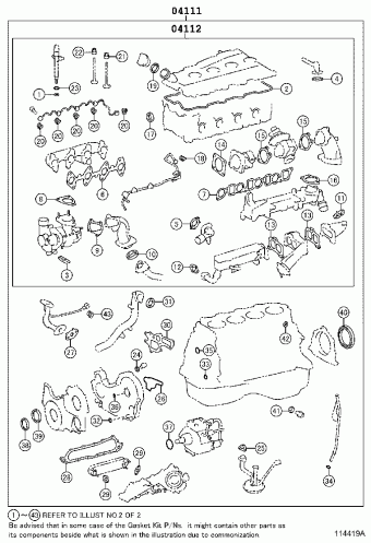 HIACE/HIACE S.B.V KLH28L-SBMRHW KLH1#,2#,LXH1#,2#,RCH1#,2#