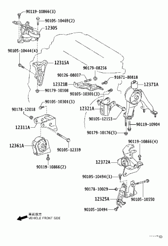 COROLLA SED/WG NZE141R-AWMNK CE140,NZE141,ZRE14#,ZZE14#
