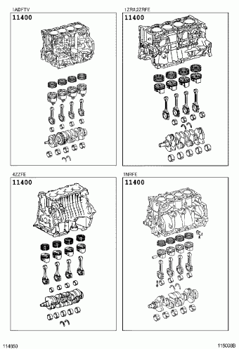 AURIS ZRE152R-DHFDKN ADE150,NRE150,ZRE15#,ZZE150