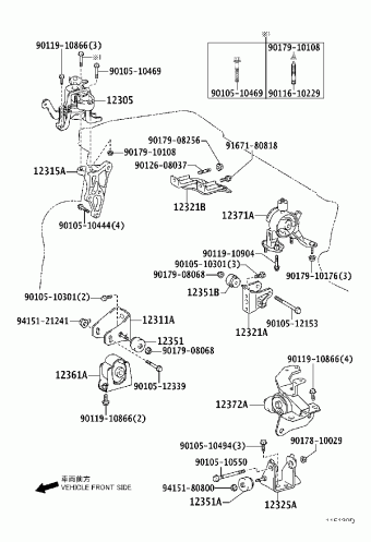 COROLLA SED/WG NZE141R-AEPDK CE140,NZE141,ZRE14#,ZZE14#