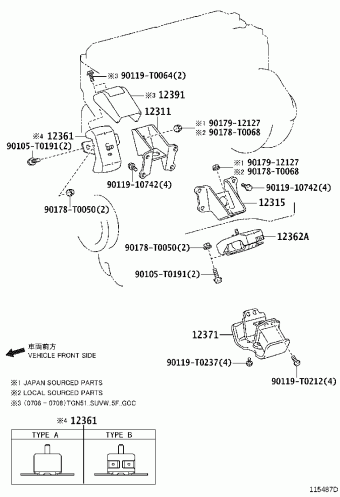 FORTUNER TGN51R-NKPSKE GGN50,60,KUN5#,6#,LAN50,TGN51,61