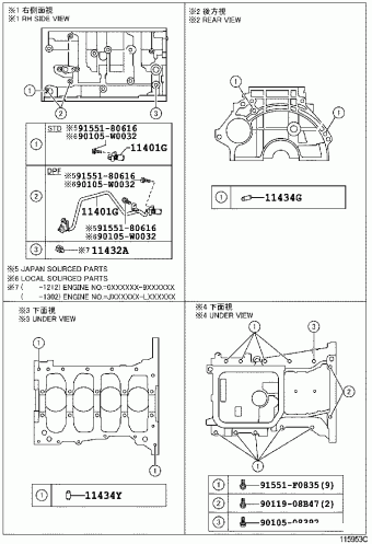 COROLLA (S.AFRICA) NDE150R-DEFDXW 01.2011