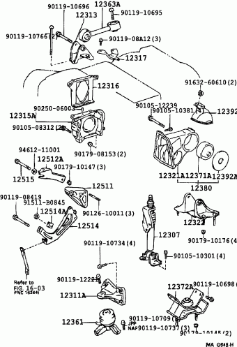 CAMRY MCV10L-AEPGKA SXV10,VCV10,MCV10